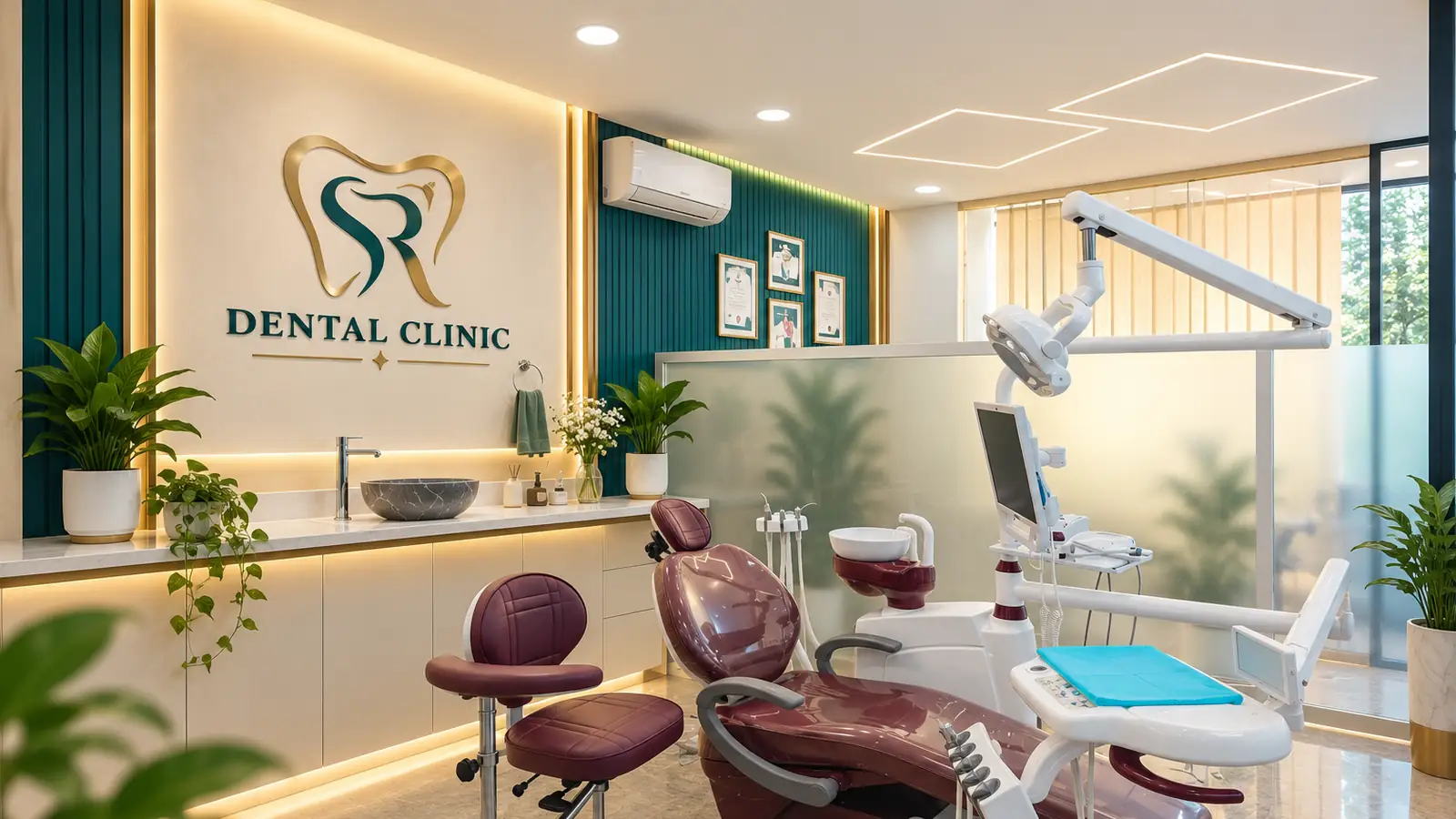 SR Multispecialty Dental Clinic dental clinic interior, Gajularamaram
