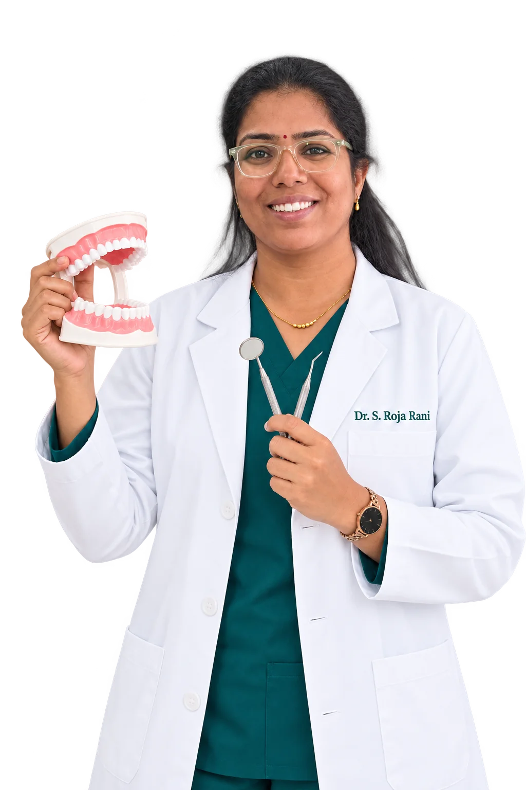 Dr. Sangoju Roja Rani, Cosmetic Dental Surgeon at SR Multispecialty Dental Clinic, Gajularamaram