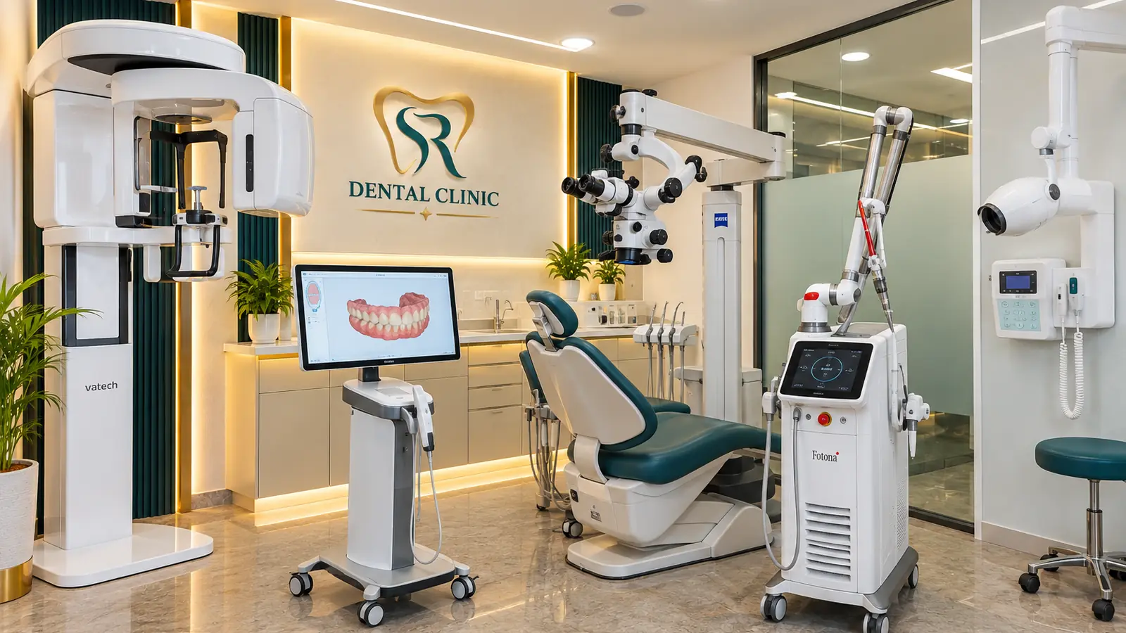 SR Multispecialty Dental Clinic dental clinic interior, Gajularamaram