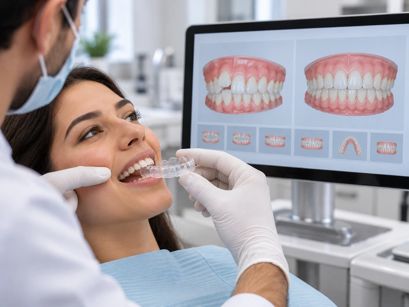 Illusion Clear Aligners at SR Multispecialty Dental Clinic, Gajularamaram