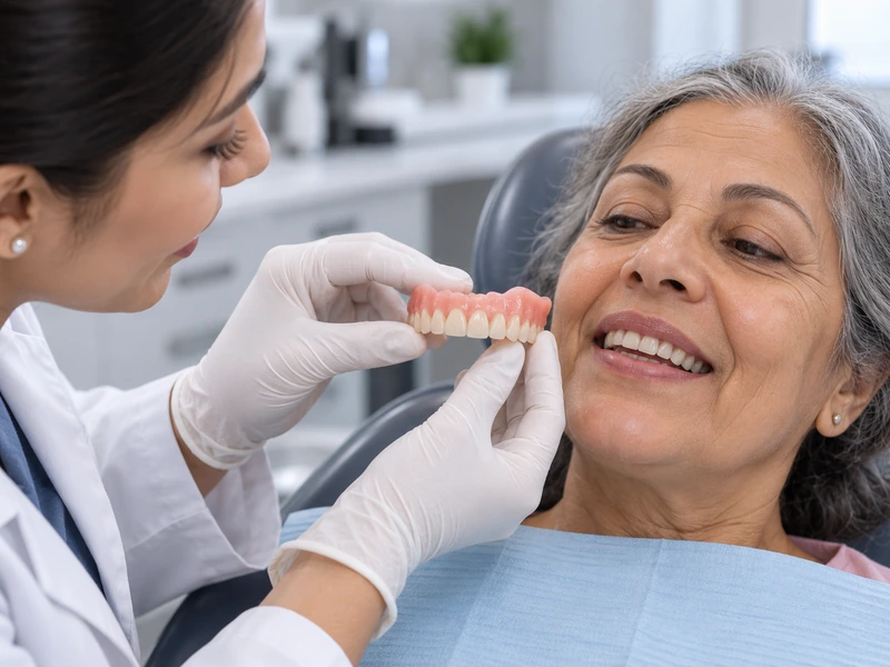Dentures at SR Multispecialty Dental Clinic, Gajularamaram