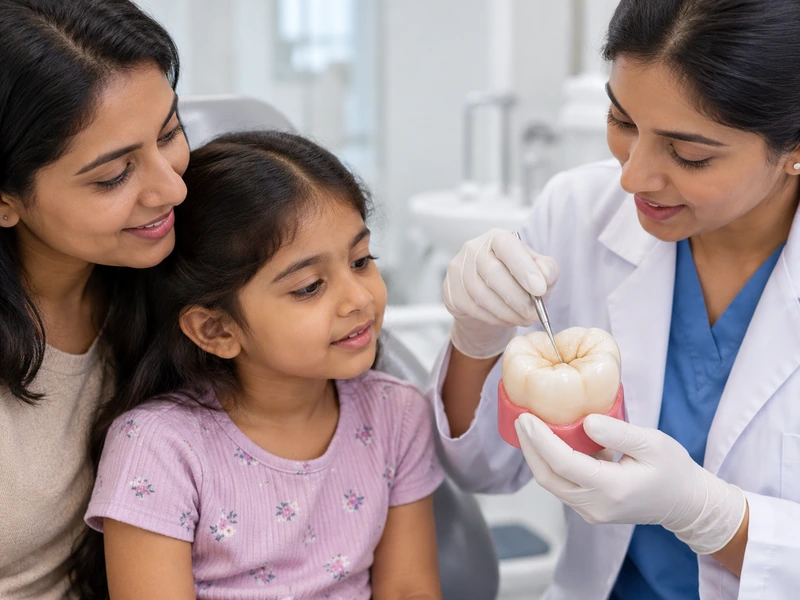 Fluoride & Sealants at SR Multispecialty Dental Clinic, Gajularamaram