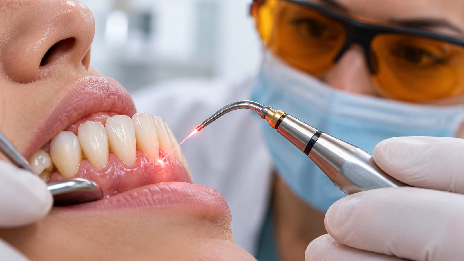 Laser Gum Treatment at SR Multispecialty Dental Clinic, Gajularamaram