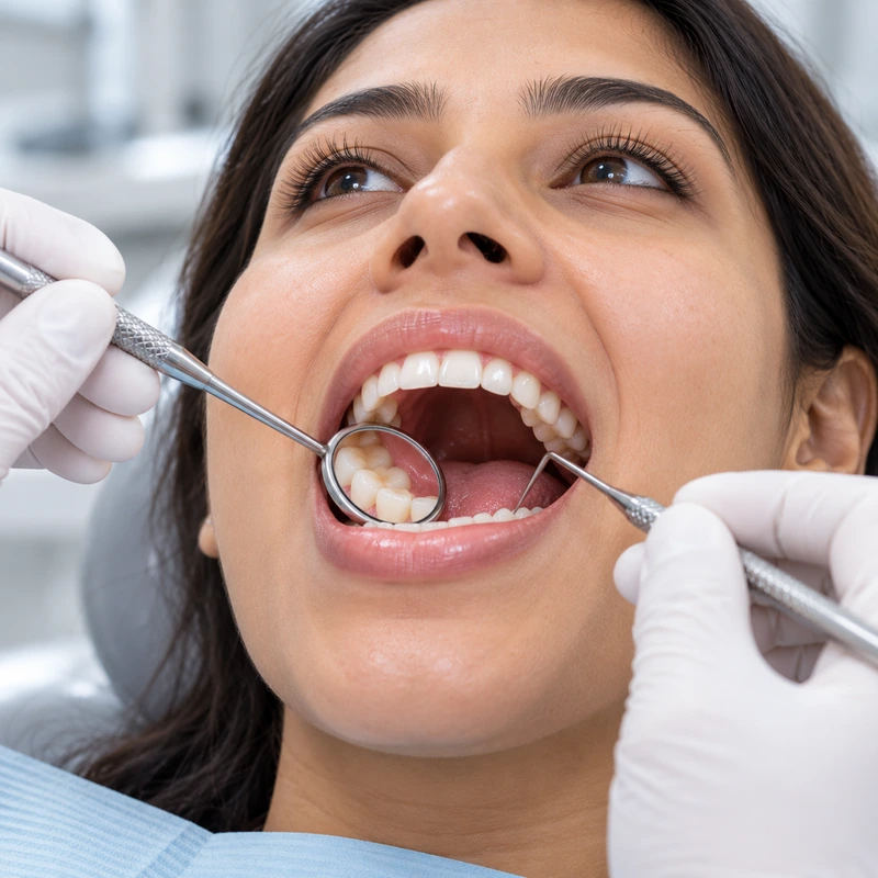 Routine Check-up & X-ray at SR Multispecialty Dental Clinic, Gajularamaram
