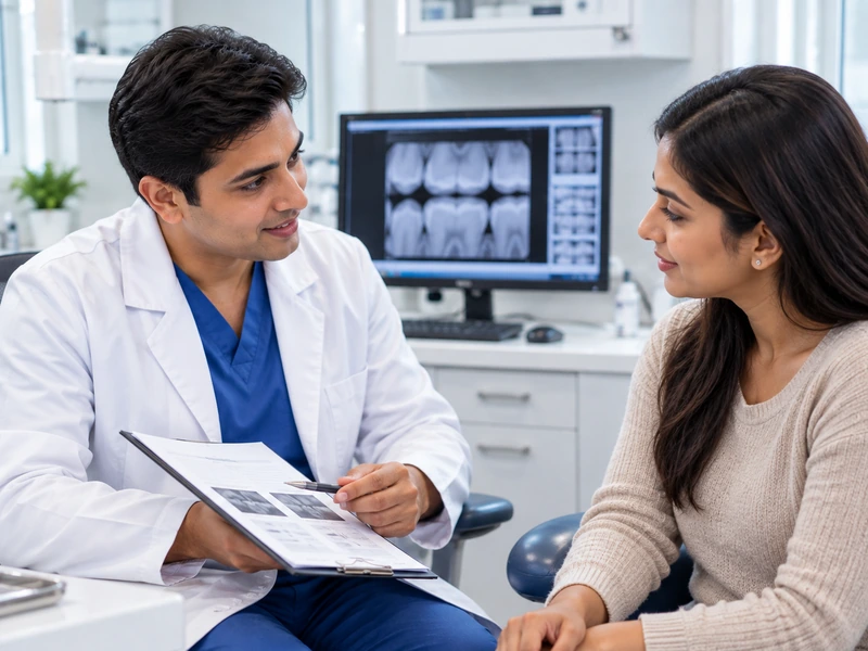Routine Check-up & X-ray at SR Multispecialty Dental Clinic, Gajularamaram