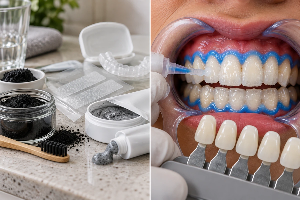 Teeth Whitening at SR Multispecialty Dental Clinic, Gajularamaram