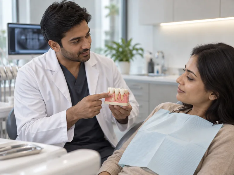 Tooth Sensitivity Treatment at SR Multispecialty Dental Clinic, Gajularamaram